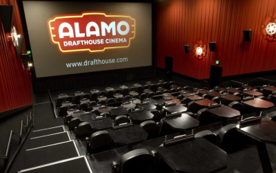 Interior of an Alamo Drafthouse Brooklyn Theater