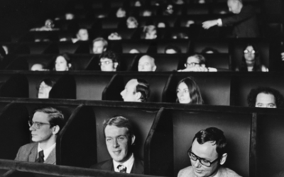 Historic Photo of Interior Seating