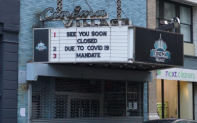 Exterior of Cinema Village