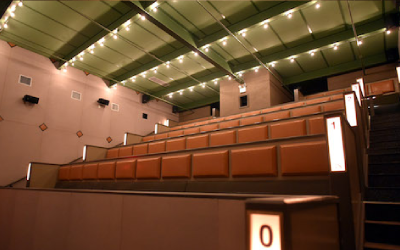 Interior of Syndicated Theater